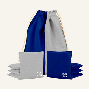 Blue + Grey Professional Cornhole Bags