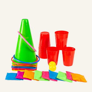 5 in 1 Kids Party Games Carnival Set (38 Pieces)