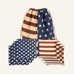 American Flag Premium Cornhole Bags