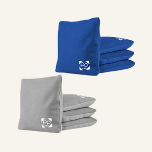 Blue + Grey Professional Cornhole Bags