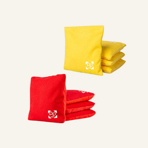 Red + Yellow Professional Cornhole Bags