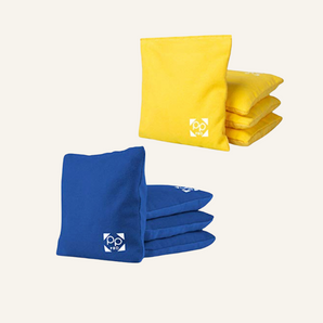 Blue + Yellow Professional Cornhole Bags