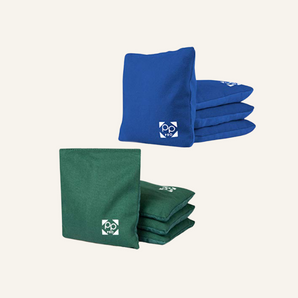 Blue + Hunter Green Professional Cornhole Bags