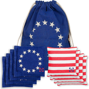 Vintage Flag Professional  Cornhole Bags