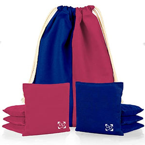 Pink + Blue Professional Cornhole Bags