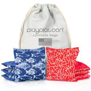 Fish + Hooks Professional Cornhole Bags