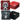 Play Platoon ACO Tournament Series Pro Cornhole Bags Set of 8 Regulation Professional Corn Hole Bean Bags - Competition Weight - Dual Slick and Stick - 4 Red & 4 Black Chief &Outlaw