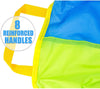 6 Foot Play Parachute with 8 Handles - Multicolored Parachute for Kids