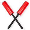 Padded Blocking Guards, 2 Pack - Red Contact Sticks for Defender Simulation and Training in Basketball, Football, Lacrosse, Boxing, & More