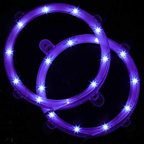 LED Cornhole Board Hole Lighting (Purple)