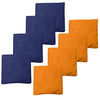 Play Platoon Cornhole Bags: Navy Blue / Orange