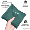 Play Platoon Cornhole Bags: Hunter Green / Navy Blue