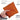 Burnt Orange + Black Premium Cornhole Bags