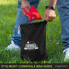 Play Platoon Cornhole Bag Holder, Black - Tote Bag for Carrying Corn Hole Bean Bags