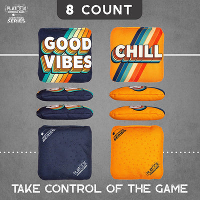Play Platoon Competition Series Cornhole Bags: Good Vibes / Chill