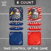 Play Platoon Competition Series Cornhole Bags: Stars / Stripes Eagle