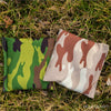 Play Platoon Cornhole Bags: Green / Desert Camo