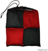 Play Platoon Cornhole Bags: Black / Red