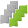 Play Platoon Cornhole Bags: Light Green / Gray
