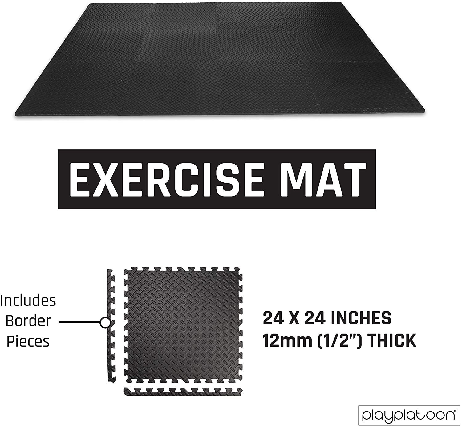 American Floor Mats Pronged Rubber 24 x 32 x 1/2 Black Wall Edge  Sanitizing Footbath Floor Mat