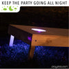 LED Cornhole Board Hole Lighting Kit for Playing at Night - PURPLE