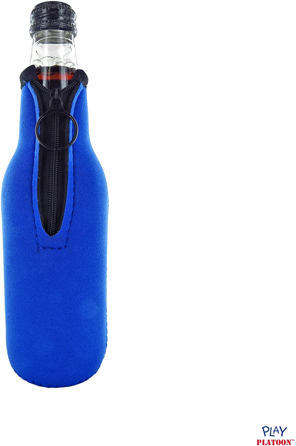 Zipper Neoprene Bottle Coolie