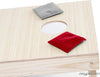 Play Platoon Cornhole Bags: Red / Gray