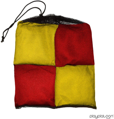 Play Platoon Cornhole Bags: Red / Yellow